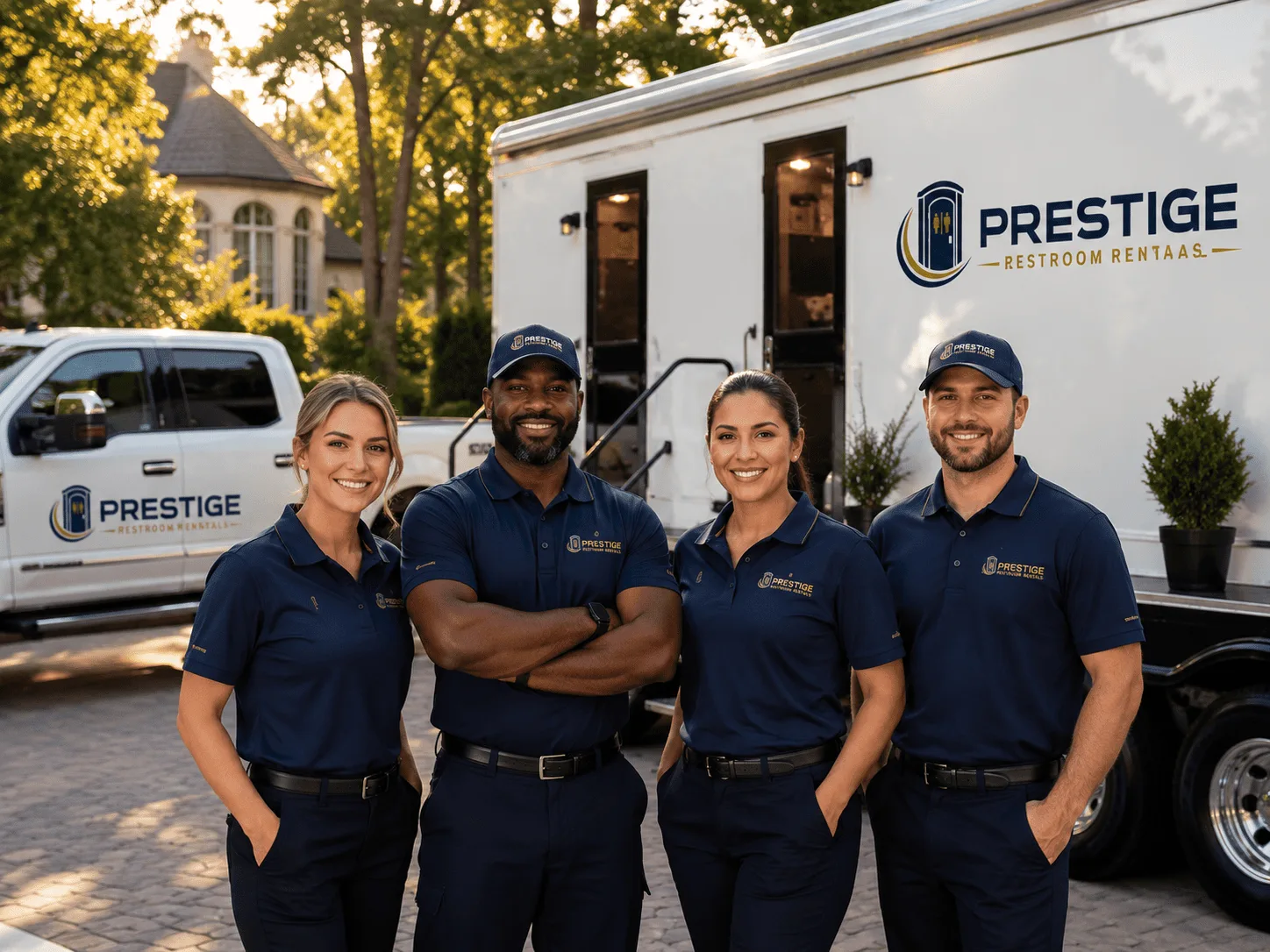 Trusted Luxury Portable Restrooms company in Thompson, OH